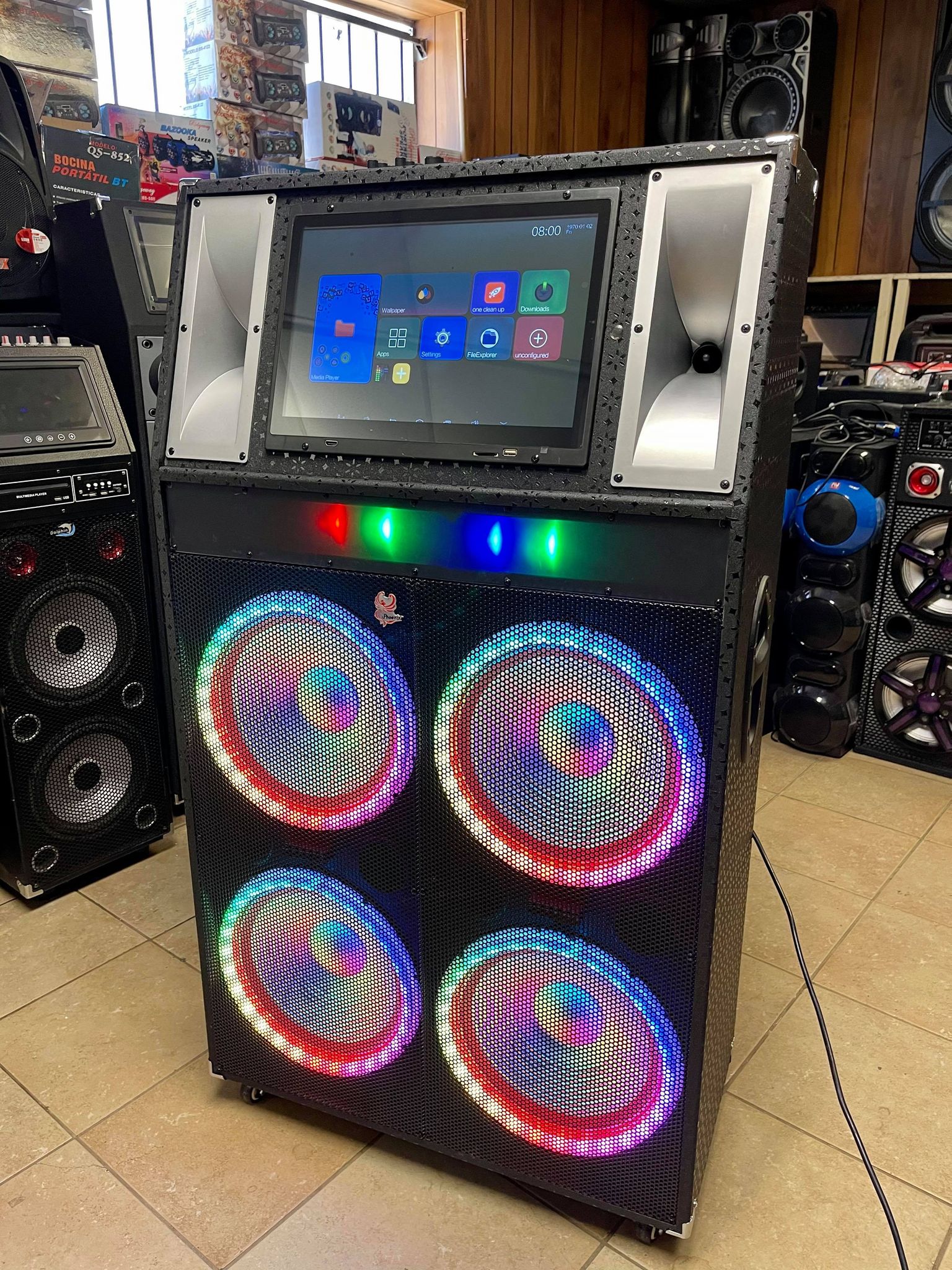 WiFi speaker with 12β woofers
