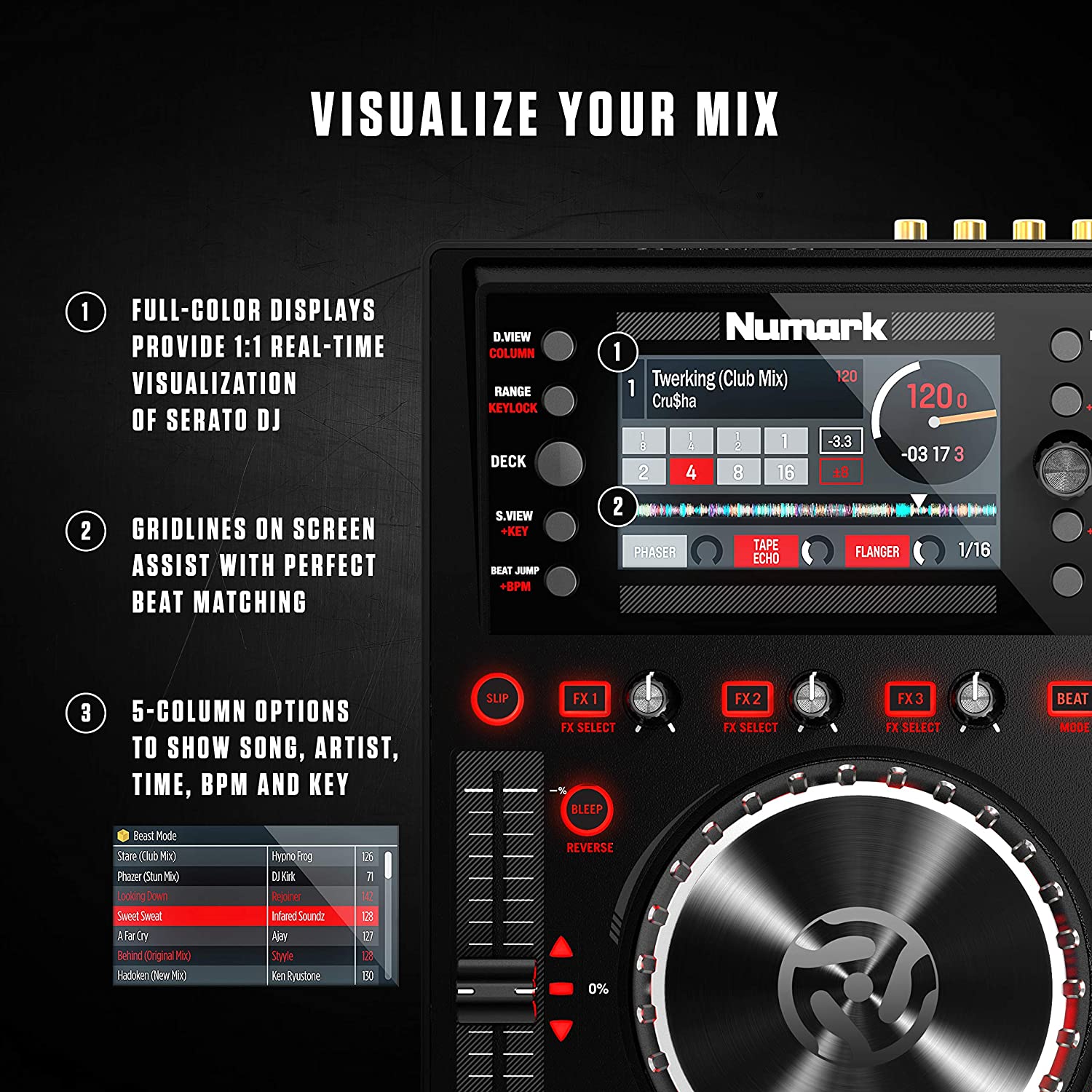 NUMARK NVII CONTROLLER