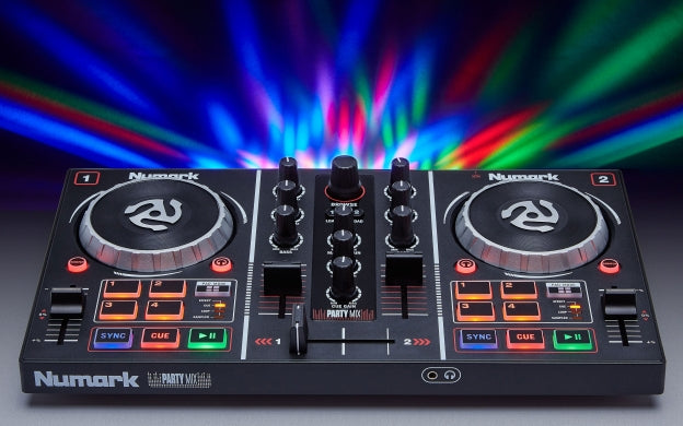 Party Mix DJ Controller with Built In Light Show – Electron-x