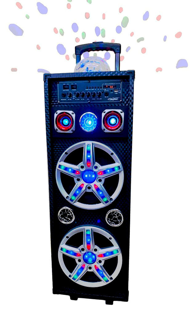 Gig Master* Portable Bluetooth Speaker with 10" Woofers