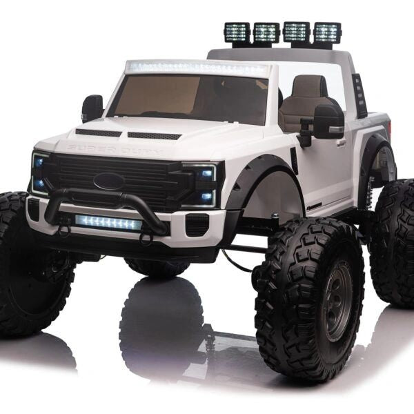 White Ford SX2098 24V kids electric ride-on truck
