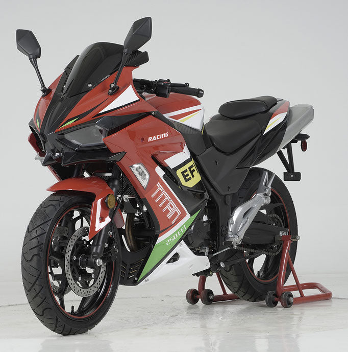 250CC VITACCI TITAN MOTORCYCLE NEW WARRANTY INCLUDED