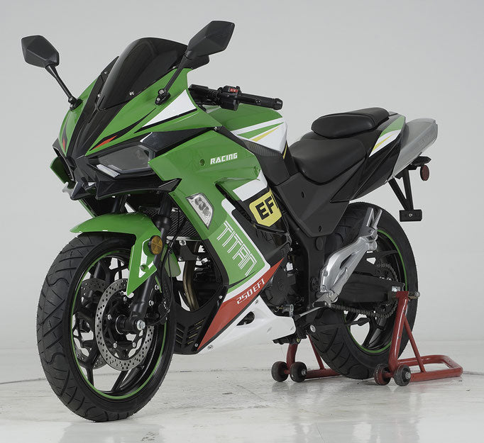 250CC VITACCI TITAN MOTORCYCLE NEW WARRANTY INCLUDED