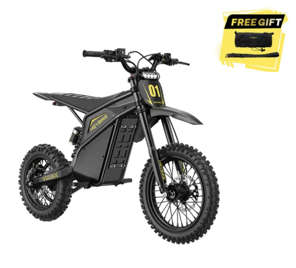 Heybike Villain Black Electric Dirt Bike