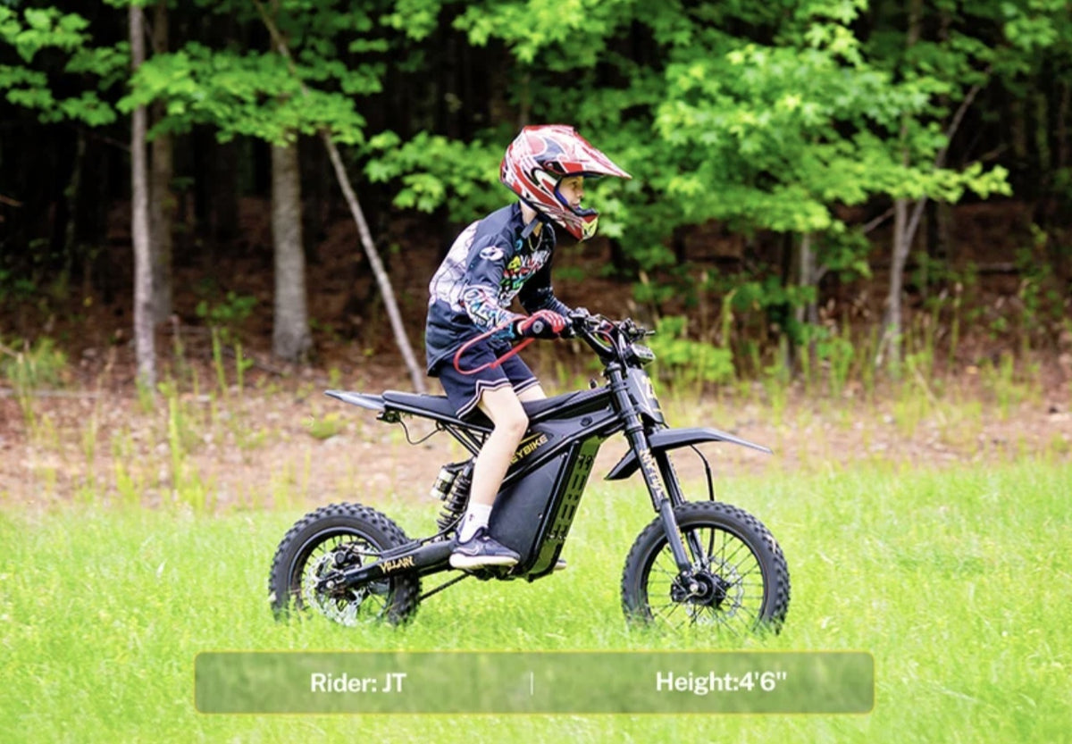 Heybike Villain Black Electric Dirt Bike