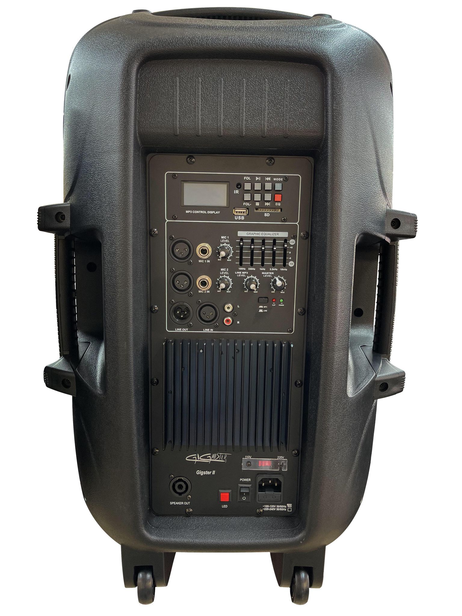 15" High Powered Bluetooth Speaker with Speakon Output