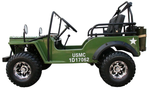 125cc Semi-Automatic (3 Speed + Reverse) Jeep Go-Kart