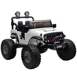 Ride on car for kids Jeep SX-1719 4x4 rubber tires & bluetooth 🔥