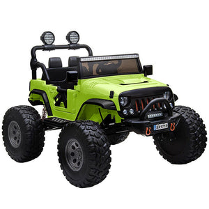Ride on car for kids Jeep SX-1719 4x4 rubber tires & bluetooth 🔥