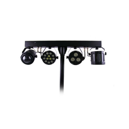 Professional Tripod LED Strobe Derby DJ RGBW Par Sound Party with Stage Lights