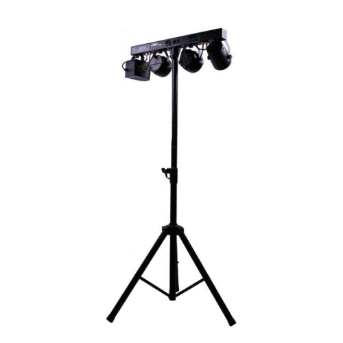 Professional Tripod LED Strobe Derby DJ RGBW Par Sound Party with Stage Lights